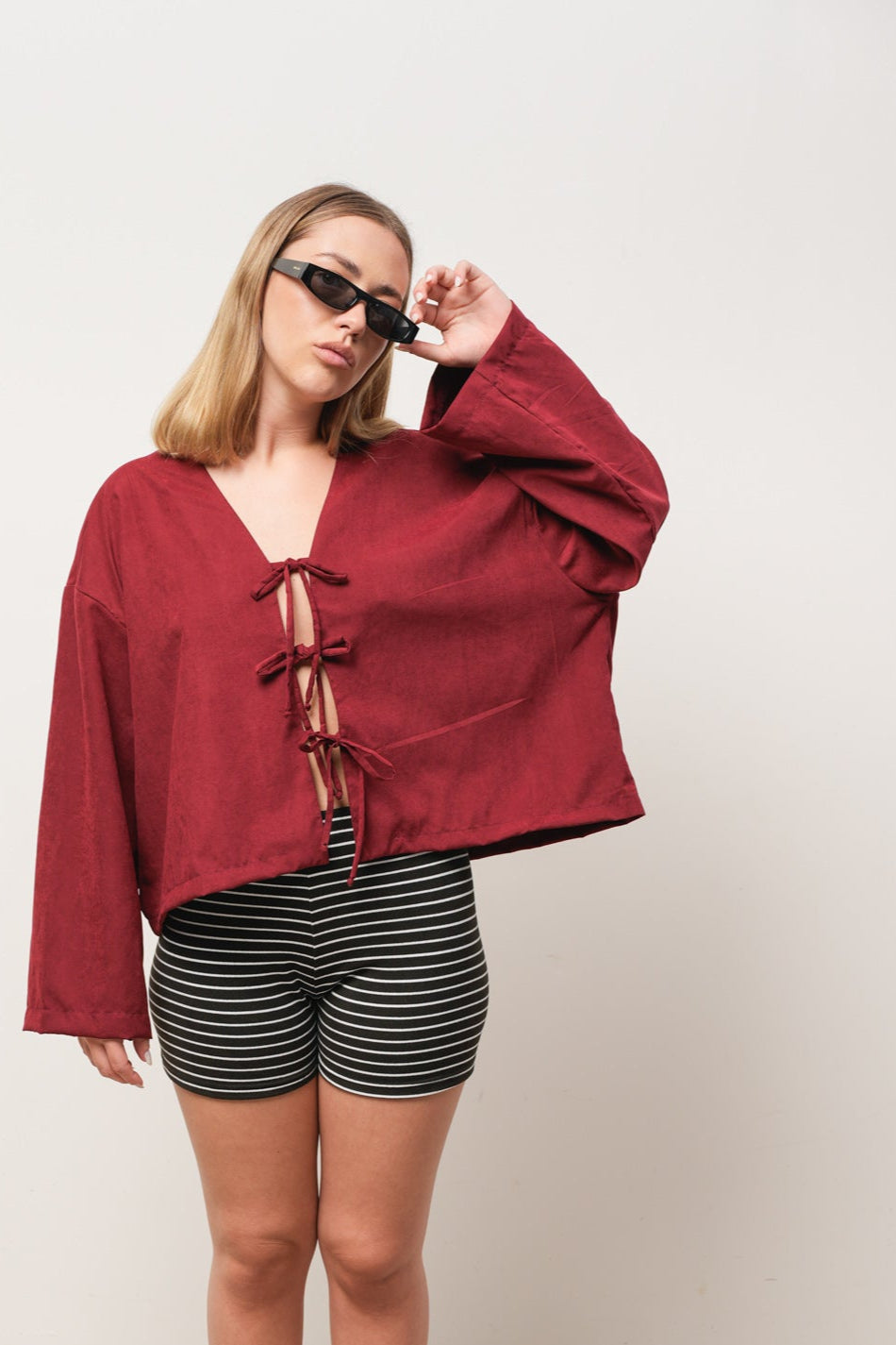 BLUSA BORDO