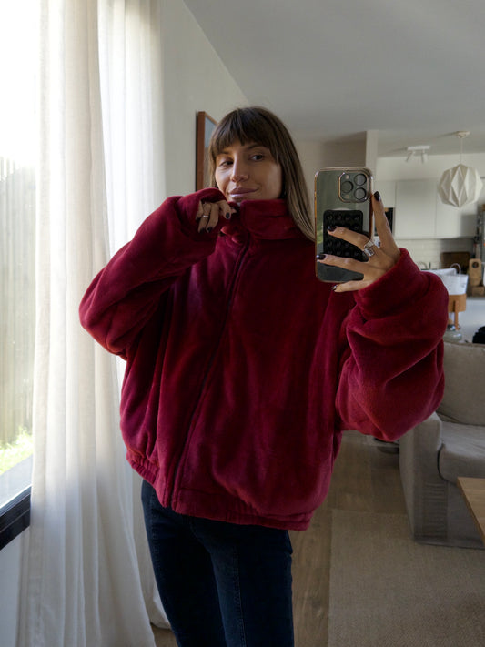 CAMPERA REVERSIBLE CHERRY