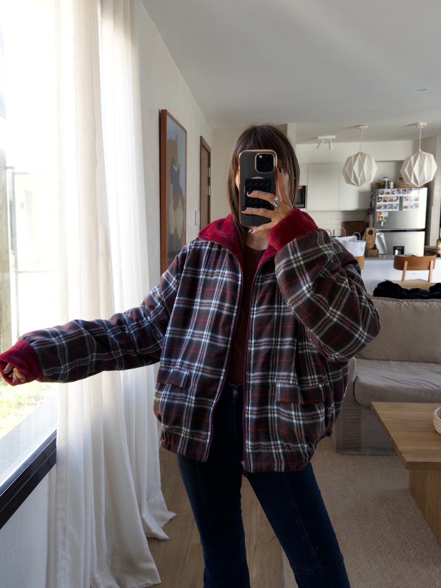 CAMPERA REVERSIBLE CHERRY