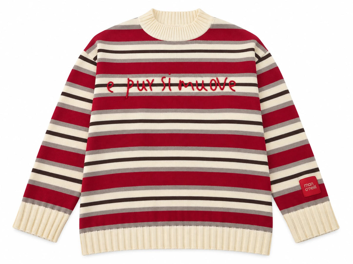 SWEATER GALILEO RAYAS BUTTER