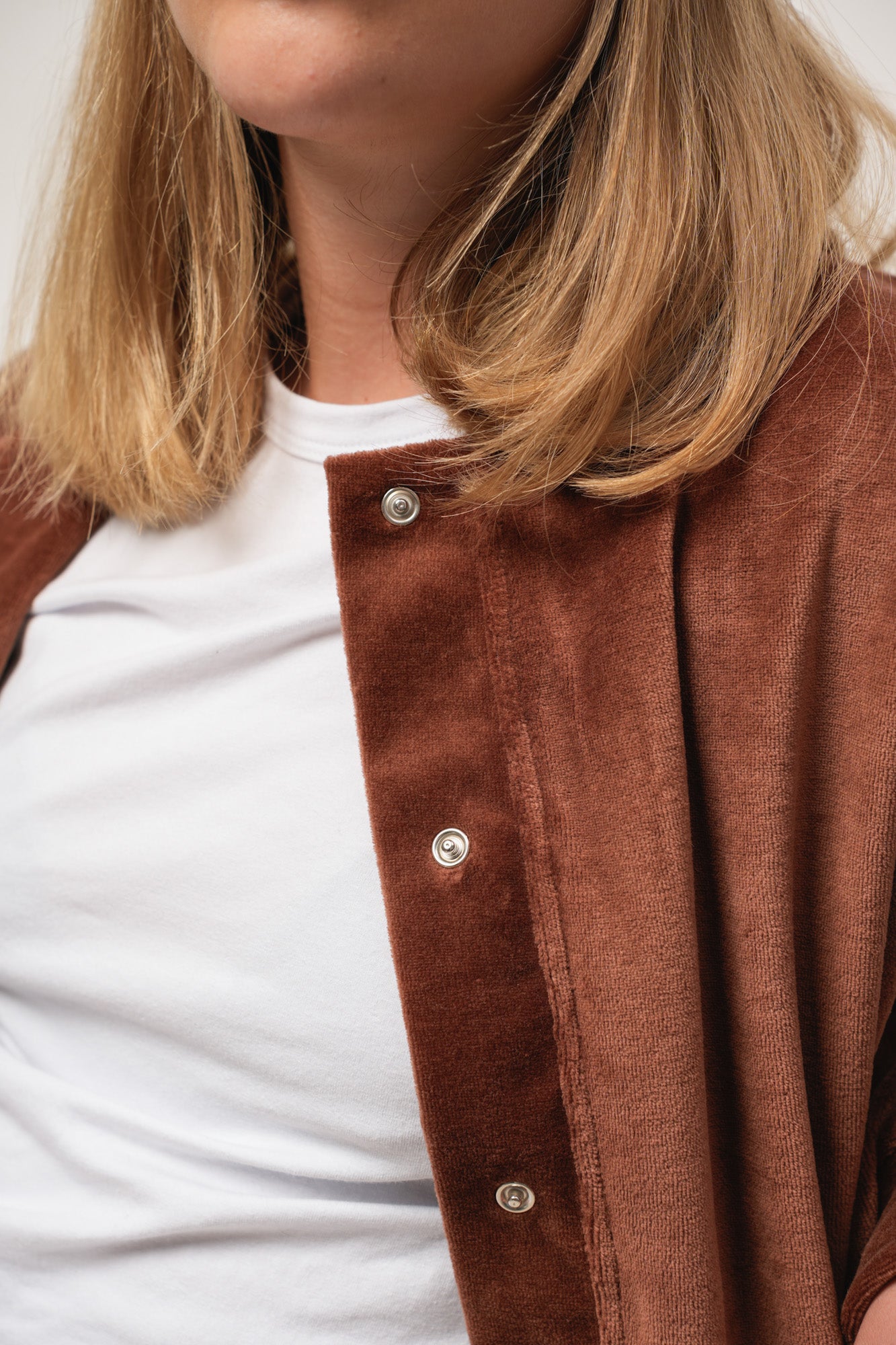 CAMISA PLUSH MARRÓN