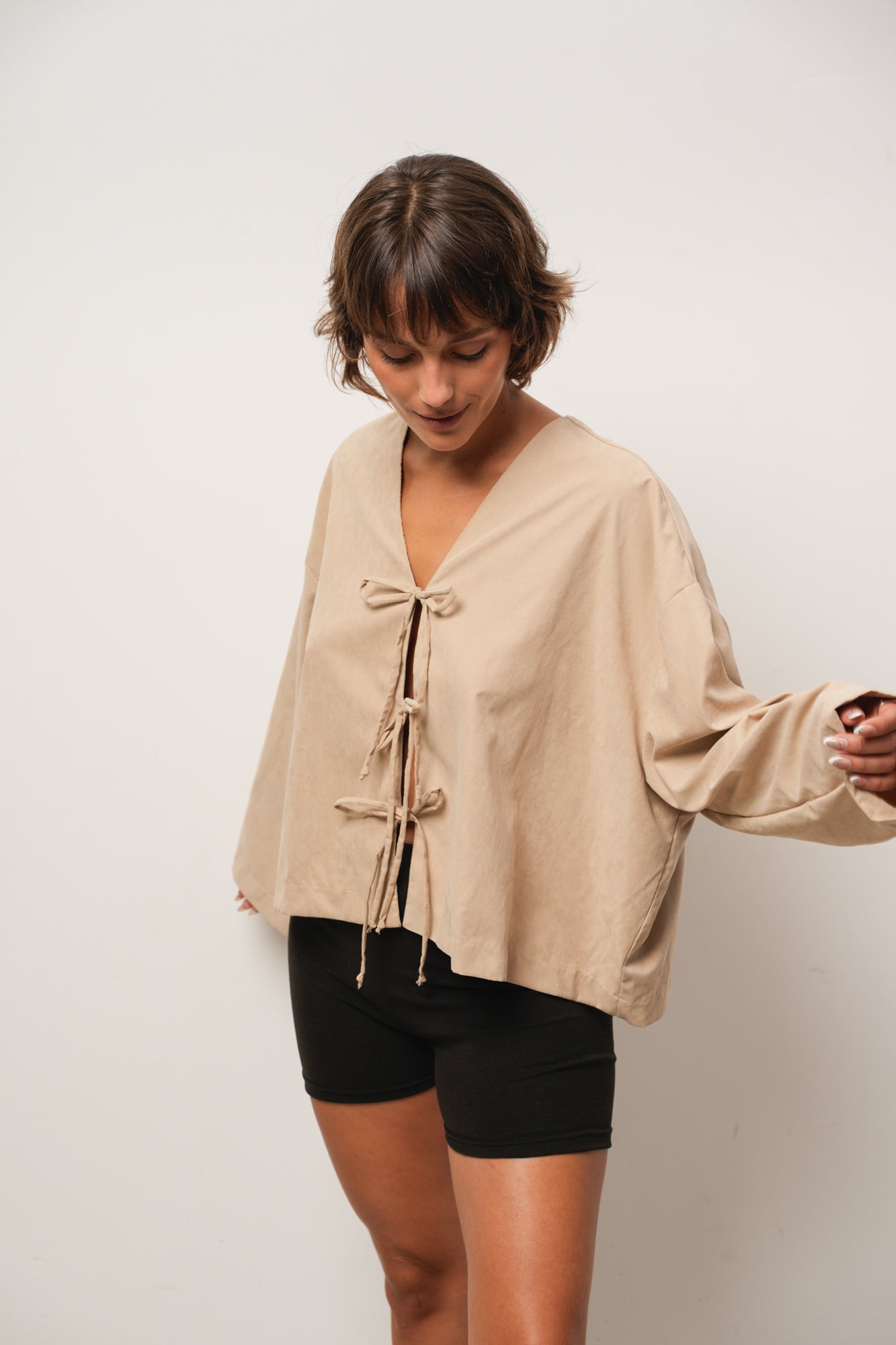 BLUSA BEIGE