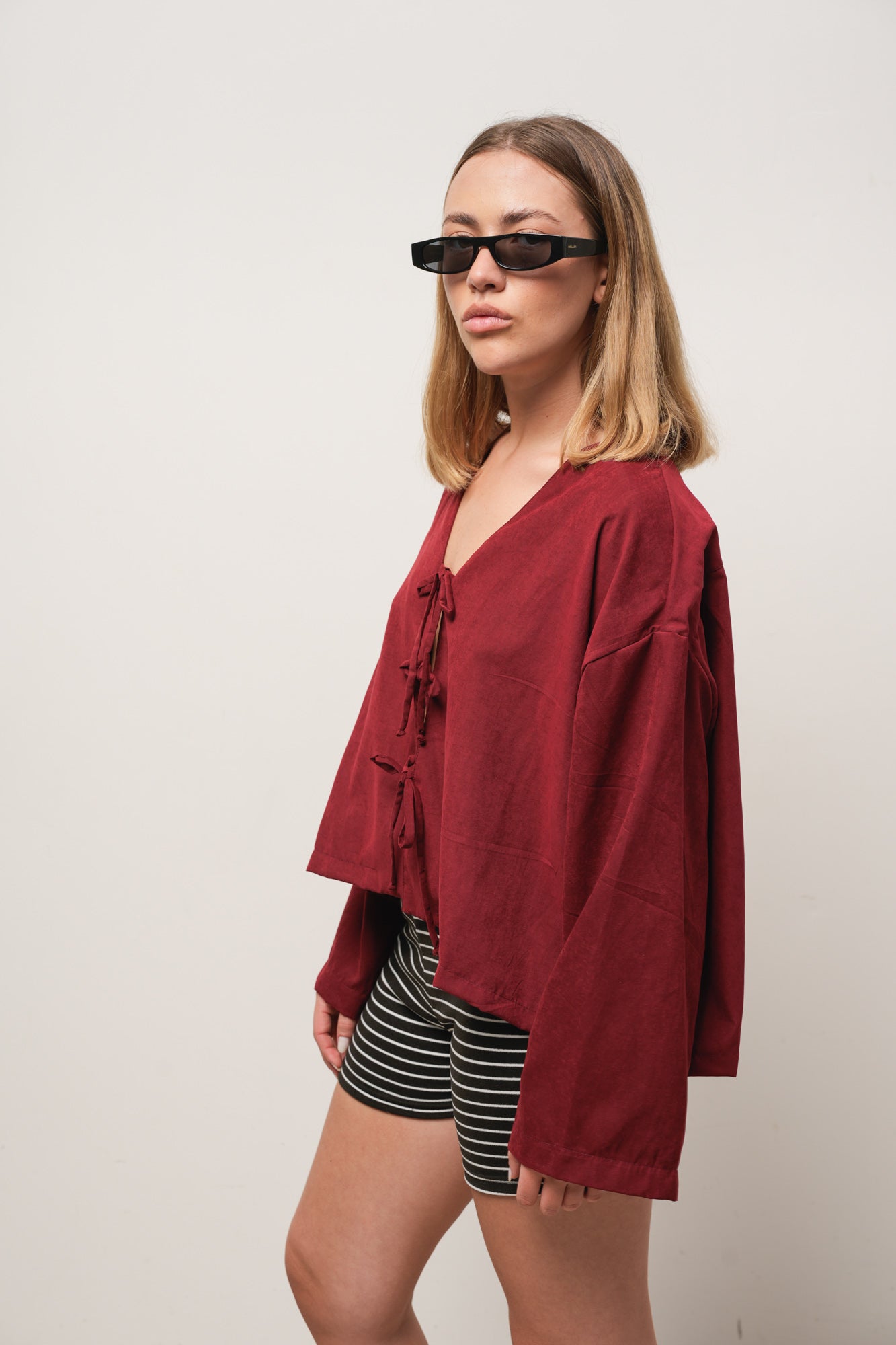BLUSA BORDO
