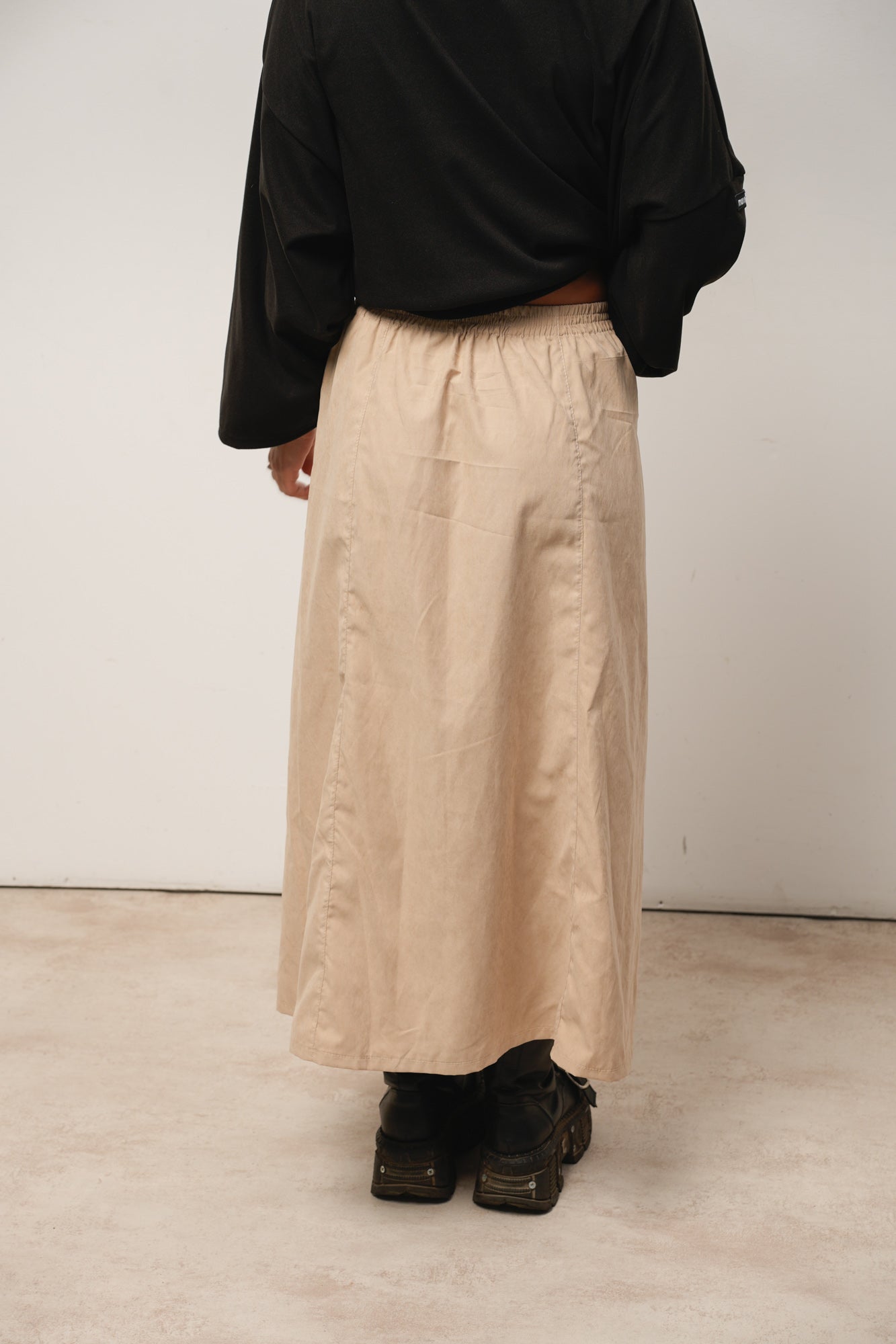 POLLERA BEIGE