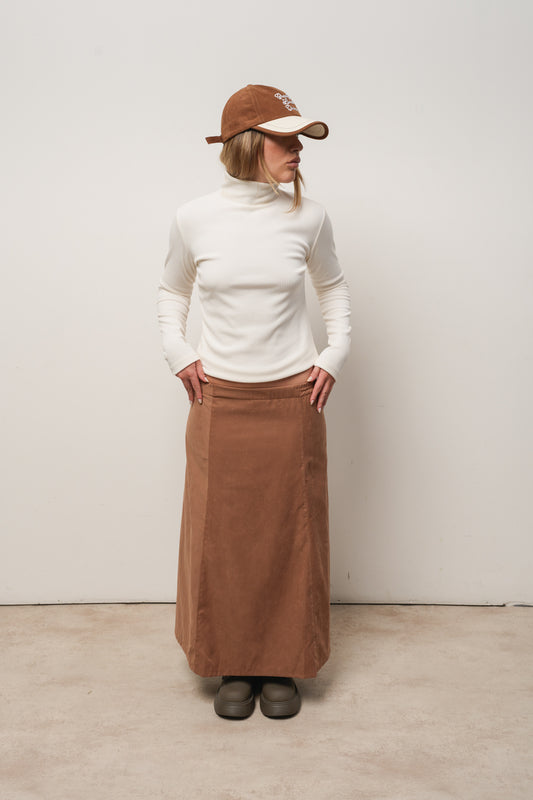 POLLERA MARRÓN